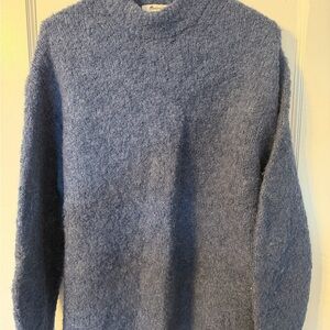 Madewell Soft Blue Crewneck Sweater